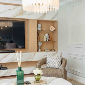 ENTERTAINMENT WALL UNIT